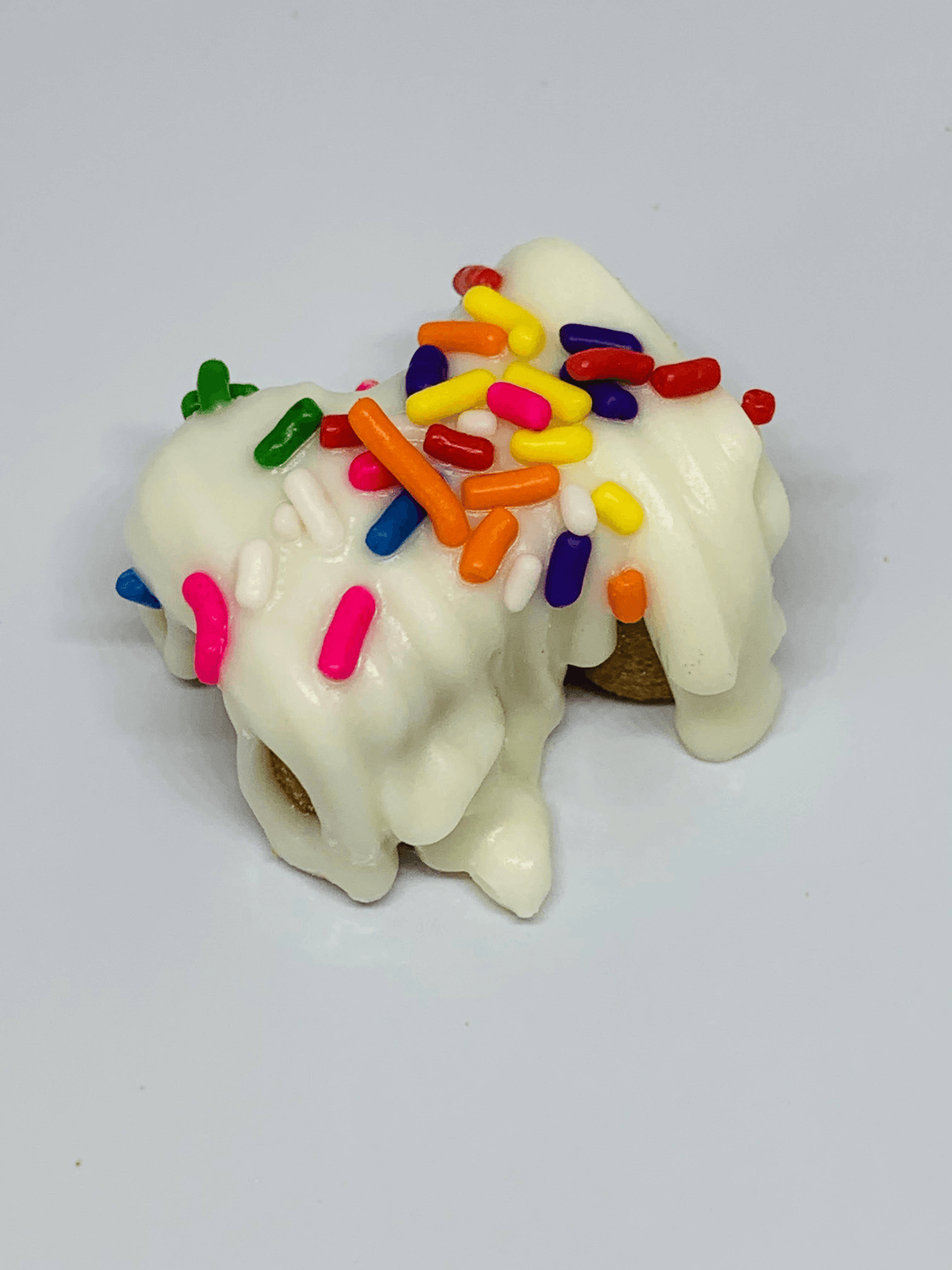 PB & Banana Delight Dog Cookies with Icing and Sprinkles-3